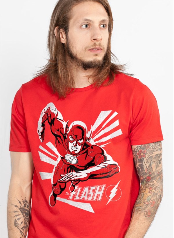 Camiseta The Flash In Action