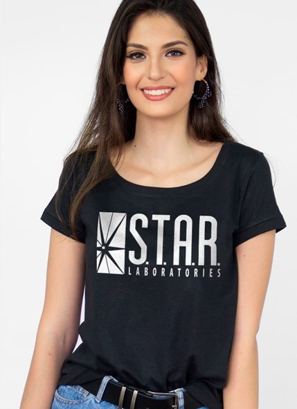 Camiseta The Flash Serie STAR Laboratories