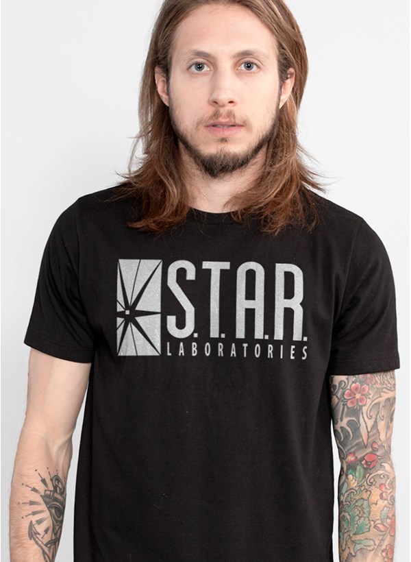 Camiseta The Flash Serie STAR Laboratories