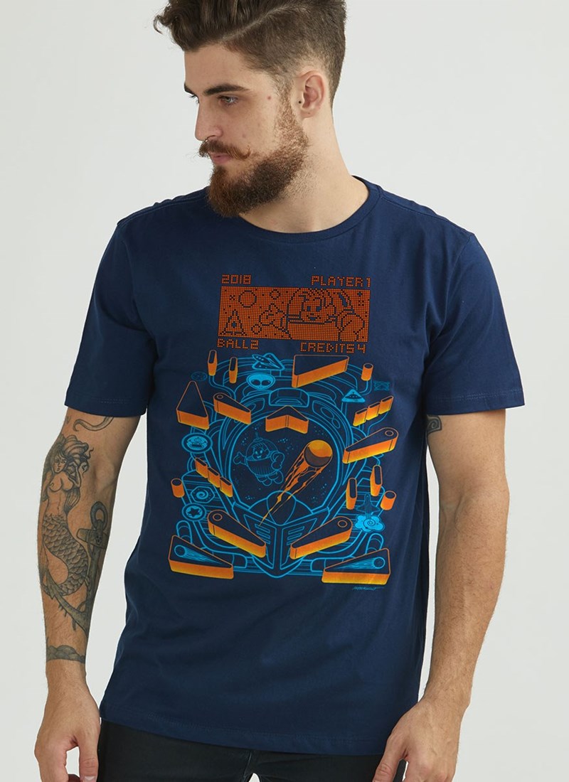 Camiseta Turma da Mônica Astronauta