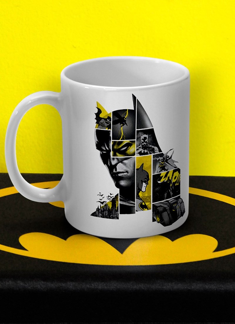 Caneca Batman 80 Anos As Faces de Batman - bandUP! Store