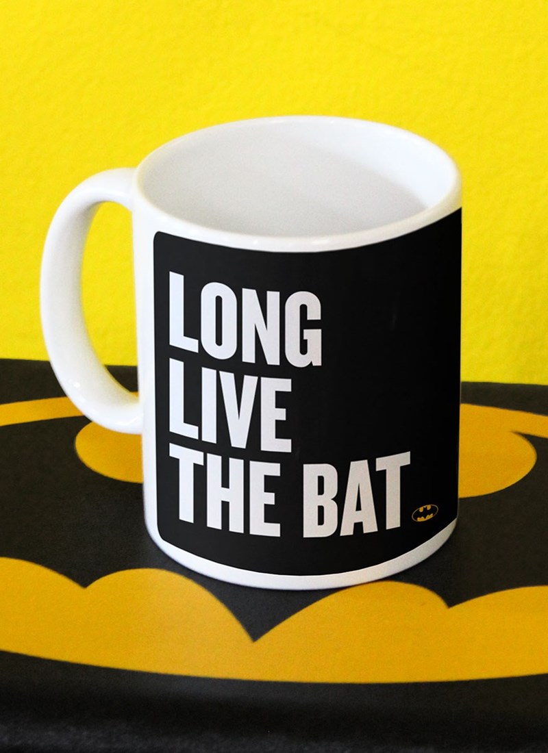 Caneca Batman 80 Anos Long Live The Bat