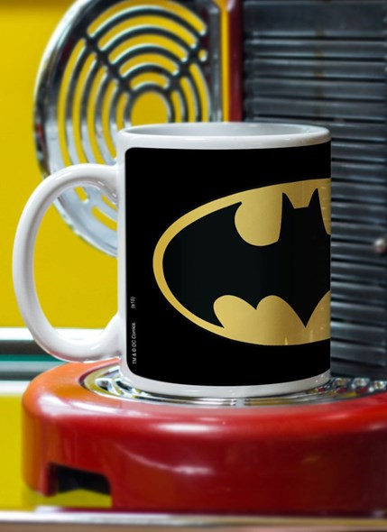 Caneca Batman Logo Clássico