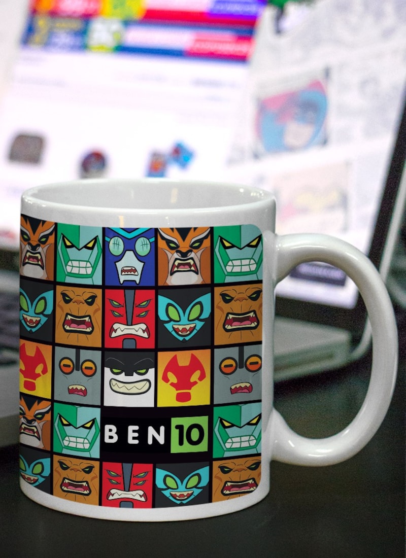 Caneca Ben 10 Super Rath