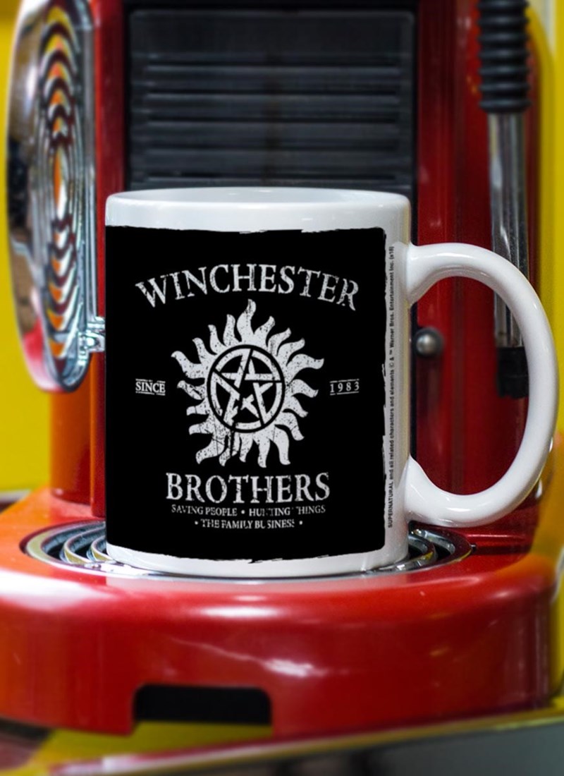 Caneca Supernatural Winchester Brothers