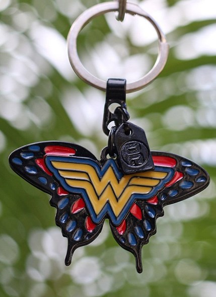 Chaveiro de Metal Mulher Maravilha Butterfly