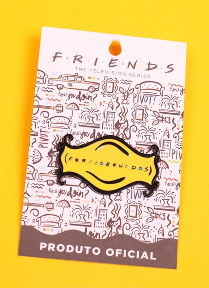 Pin de Metal Friends Logo