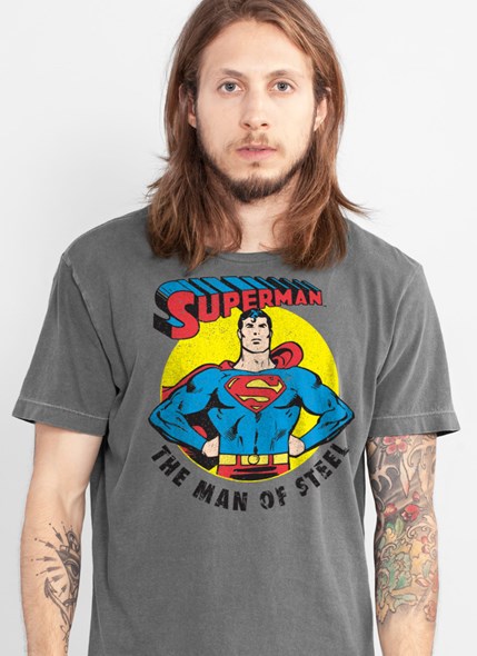 T-shirt Premium Superman Vintage II